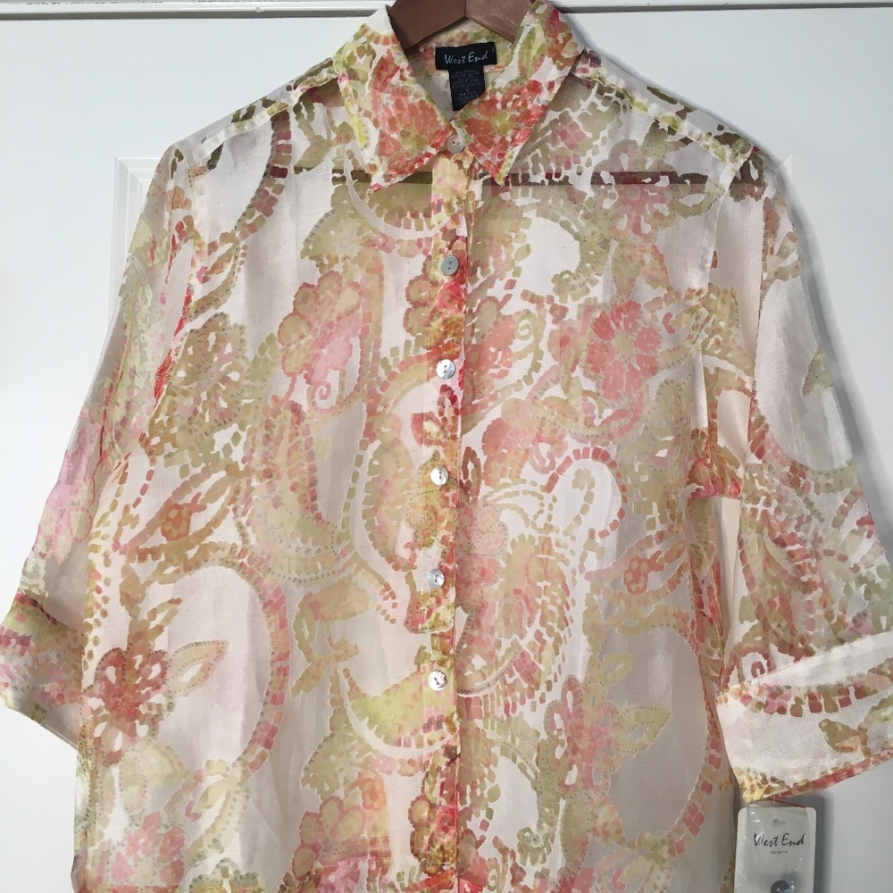 Novelty Shirt - Mother of Pearl Buttons - West End